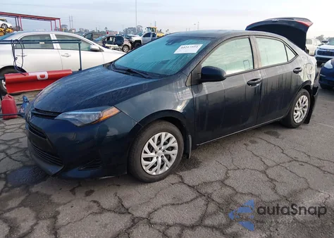 2018 Toyota Corolla Le from USA, damaged, VIN 5YFBURHE4JP797197